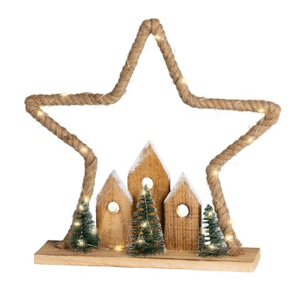 Micro LED Star Table Light Natural Warm White Lights 39cm Micro LED Star Table Light Natural Warm White Lights 39cm