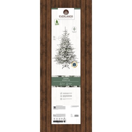 7ft/210cm Snowy Kiens Fir Christmas Tree Green 7ft/210cm Snowy Kiens Fir Christmas Tree Green