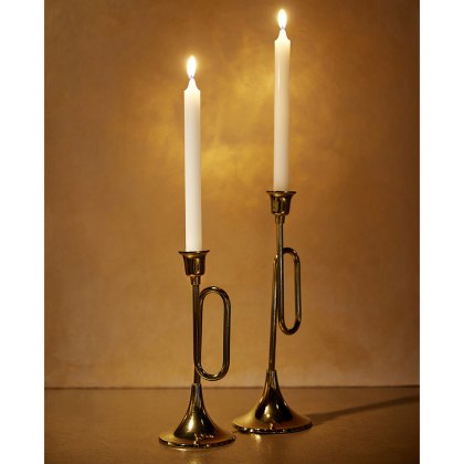 Aluminium Candleholder Gold 27cm Aluminium Candleholder Gold 27cm