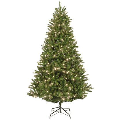 7ft/210cm Prelit Bromont Fir Christmas Tree Green 7ft/210cm Prelit Bromont Fir Christmas Tree Green