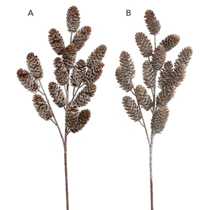 Natural Pinecone Spray 62cm Natural Pinecone Spray 62cm