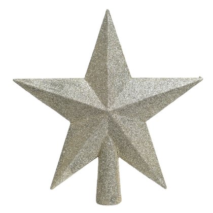 Treetopper Glitter & Pearls 19cm