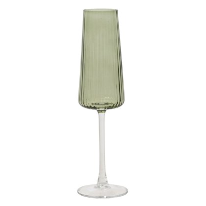 Champagne Glass Green Champagne Glass Green