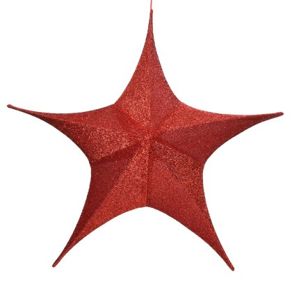 Polyester Star Red 42cm Polyester Star Red 42cm