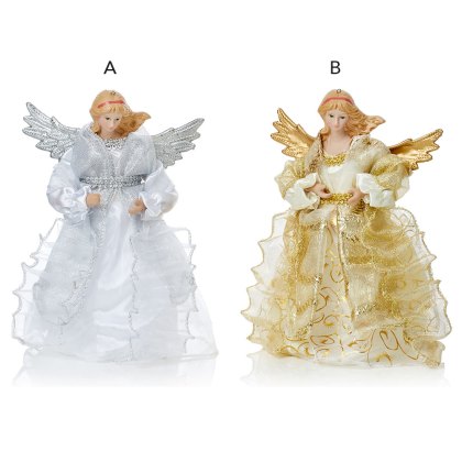Tree Top Angel 20cm (Choice of 2) Tree Top Angel 20cm (Choice of 2)