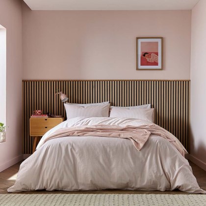 Calico & Chalk Twill Stripe Duvet Cover Set (Multiple Sizes & Colours) Calico & Chalk Twill Stripe Duvet Cover Set (Multiple Sizes & Colours)