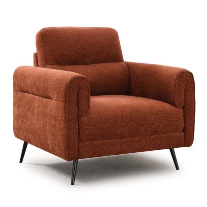 Valentia Armchair Fabric Terracotta Valentia Armchair Fabric Terracotta