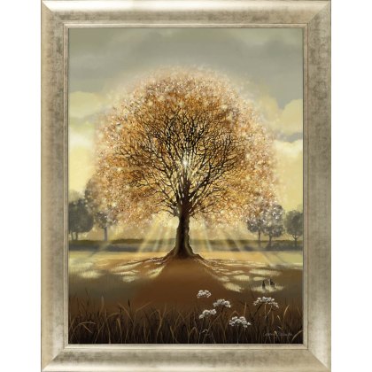 Evening Sun 72cm x 92cm Picture By Catherine J Stephenson Champagne Frame Evening Sun 72cm x 92cm Picture By Catherine J Stephenson Champagne Frame