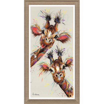 Gill & Gerry 35cm x 65cm Picture By Ashley Saunders Wooden Frame Gill & Gerry 35cm x 65cm Picture By Ashley Saunders Wooden Frame
