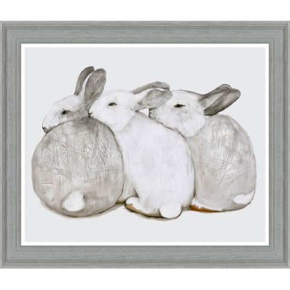 Stay Close 69cm x 59cm Picture Grey Frame Stay Close 69cm x 59cm Picture Grey Frame
