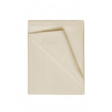 Belledorm 400 Thread Count 100% Cotton Flat Sheet Cream (Multiple Sizes)