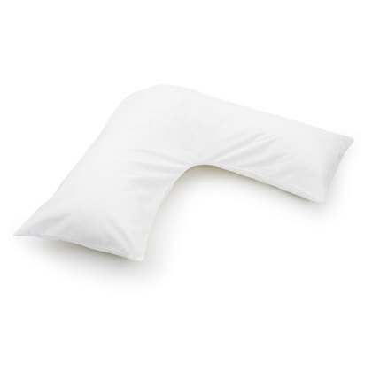 V Shape 200 Thread Count Pillowcase White V Shape 200 Thread Count Pillowcase White