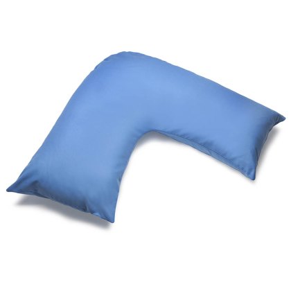 V Shape 200 Thread Count Pillowcase Sky Blue V Shape 200 Thread Count Pillowcase Sky Blue