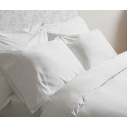 1000 Thread Count Egyptian Cotton Standard Pillowcase White