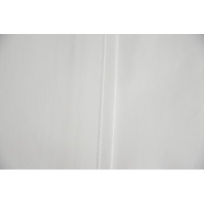 600 Thread Count Sateen Flat Sheet White (Multiple Sizes)