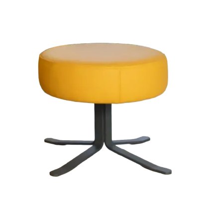 Lenny Footstool Ciervo Leather