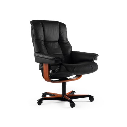 Mayfair Office Swivel Chair Batick Leather