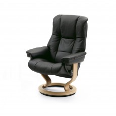 Mayfair Large Chair With Classic Base Paloma Leather