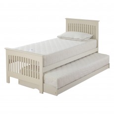 Juno White Painted Single (90cm) Guest Bed Juno White Painted Single (90cm) Guest Bed