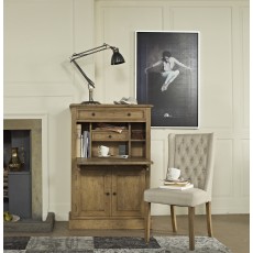 San Agosto Spruce Wood Harriett Upholstered Dining Chair San Agosto Spruce Wood Harriett Upholstered Dining Chair