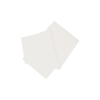 100% Brushed Cotton Flat Sheet White (Multiple Sizes)
