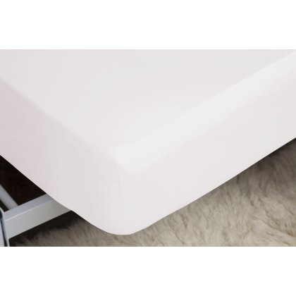 100% Brushed Cotton Fitted Sheet (12'') (Multiple Sizes & Colours) 100% Brushed Cotton Fitted Sheet (12'') (Multiple Sizes & Colours)