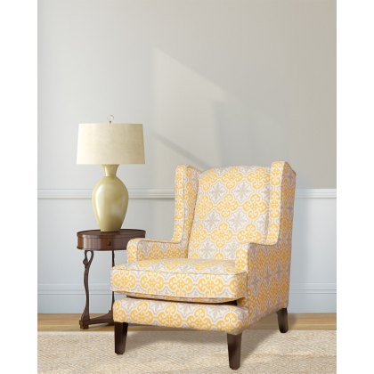 Hillary Wing Chair Fabric C