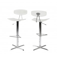Blaise Bar Stool White Blaise Bar Stool White