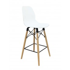 Mask Bar Stool White Mask Bar Stool White