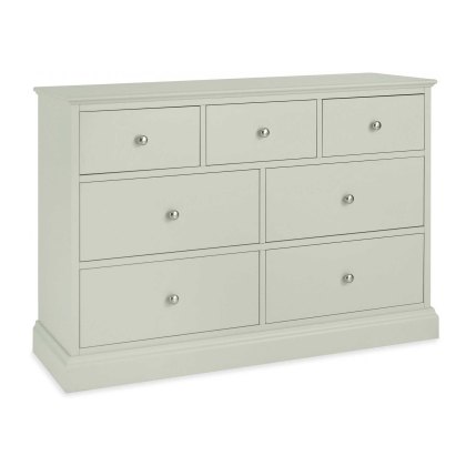 Julie 4+3 Drawer Chest of Drawers Grey Julie 4+3 Drawer Chest of Drawers Grey