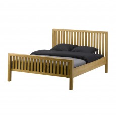 Athens Oak Double (135cm) Bedstead Athens Oak Double (135cm) Bedstead