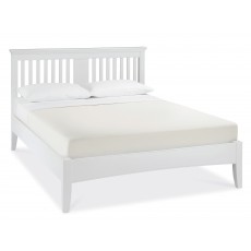 Lipari White Painted King (150cm) Bedstead Lipari White Painted King (150cm) Bedstead