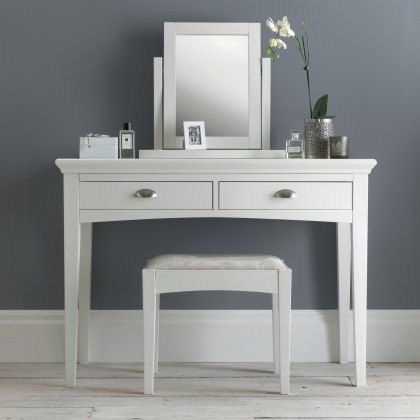 Lipari White Painted Vanity Mirror