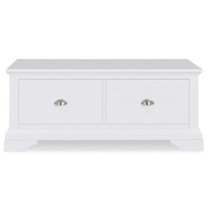 Lipari White Painted Blanket Box Lipari White Painted Blanket Box