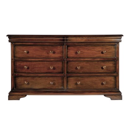 Normandie Chest of Drawers Mahogany (Multiple Sizes) Normandie Chest of Drawers Mahogany (Multiple Sizes)