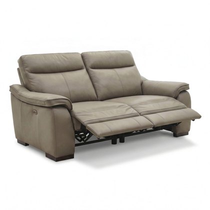Vincenzo 2 Seater Electric Reclining Sofa With USB Charging Port Leather Category 20 Vincenzo 2 Seater Electric Reclining Sofa With USB Charging Port Leather Category 20