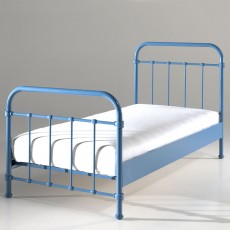 Vipack New York Single (90cm) Bedstead Blue Vipack New York Single (90cm) Bedstead Blue