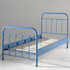 Vipack New York Single (90cm) Bedstead Blue Vipack New York Single (90cm) Bedstead Blue