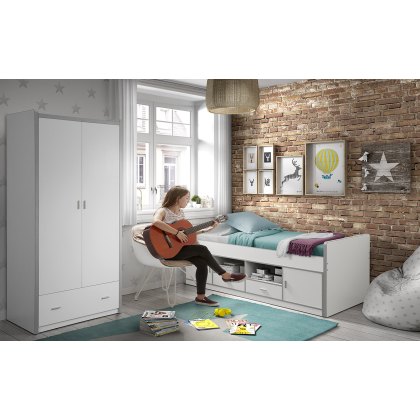 Bonny 2 Door Wardrobe Orange