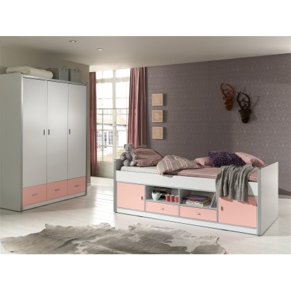 Bonny 3 Door Wardrobe White