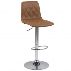 Emu Leather Bar Stool Light Brown Emu Leather Bar Stool Light Brown
