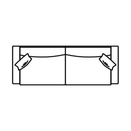 Boston 4 Seater Sofa Fabric 6