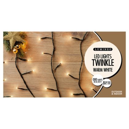 Twinkle LED Lights Warm White (Multiple Sizes)