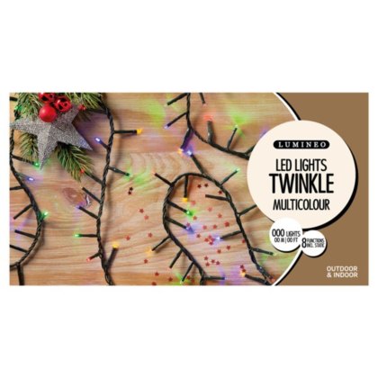 360 Twinkle LED Lights Multi-Coloured