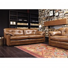 Bailey Lounge Armchair Byron Leather