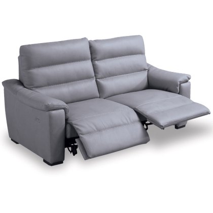 Marina 2 Seater Sofa With 2 Electric Recliners & Leather Category B Marina 2 Seater Sofa With 2 Electric Recliners & Leather Category B