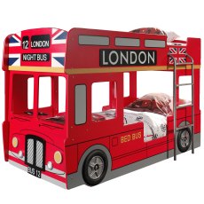 London Bus Bunk Bed Red