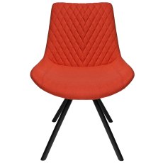 Samba Dining Chair Fabric Burnt Orange Samba Dining Chair Fabric Burnt Orange