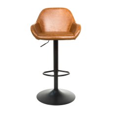 Chevy High/Low Bar Stool Faux Leather (Multiple Colours)