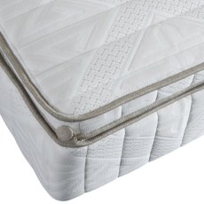 Hotel Elegance 2200 Platform Top Divan Set Fabric A Cream (Multiple Sizes)